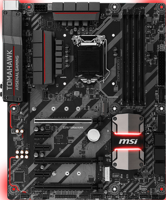 MSI Z270 Tomahawk - Motherboard Specifications On MotherboardDB